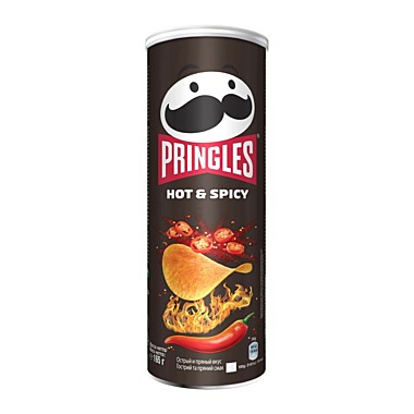 Чипсы Pringles Hot & Spicy 165гр