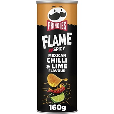 Чипсы Pringles HOT Mexican Chilli & Lime Чили и Лайм 160гр
