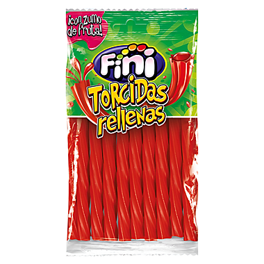 Мармелад Fini Torcidas rellenas (Pectin) / Палочки Клубника 85гр