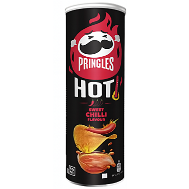 Чипсы Pringles HOT Sweet Chilli Сладкий Чили 160гр