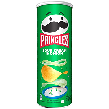 Чипсы Pringles Сметана и Лук 165гр