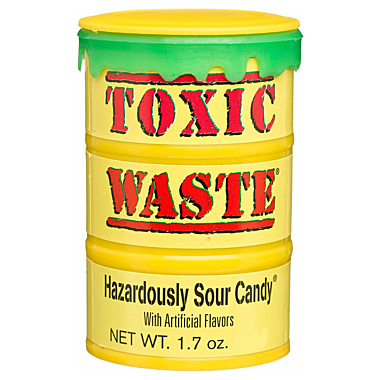 Леденцы Toxic Waste Yellow 42гр